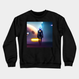 Spaceport Sec. Android Mars Platform Crewneck Sweatshirt